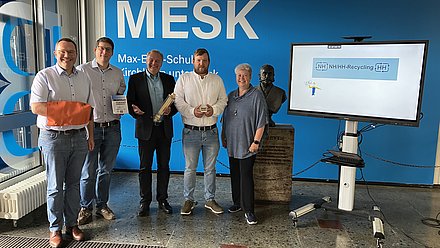 Lernzirkelwagen an die Max-Eyth-Schule übergeben